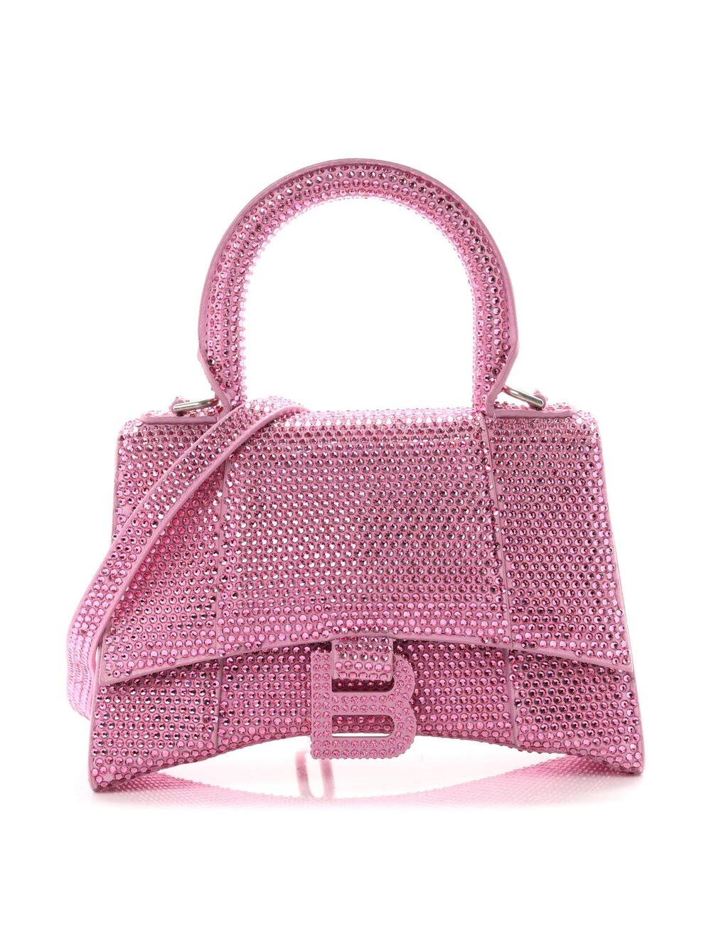 Balenciaga Strass Suede Hourglass Top #374042B12B